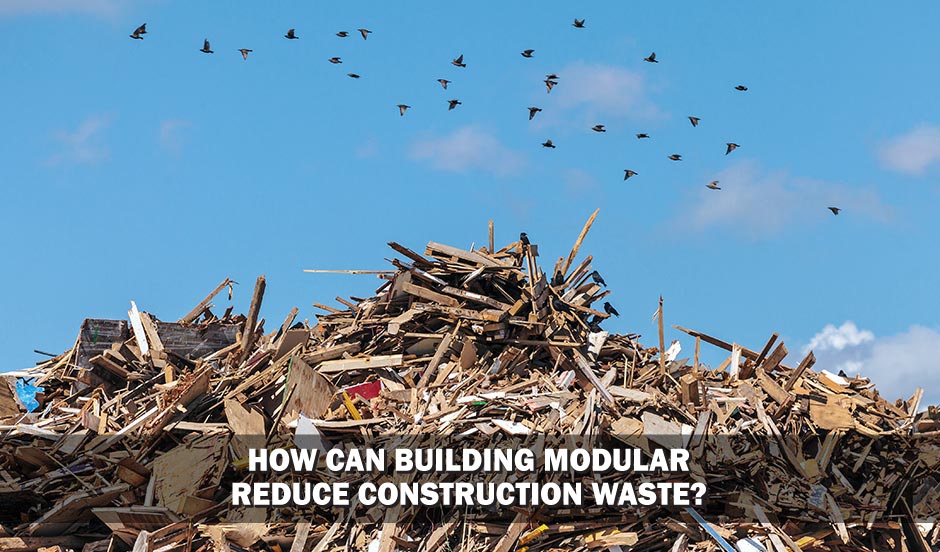 construction waste modular building