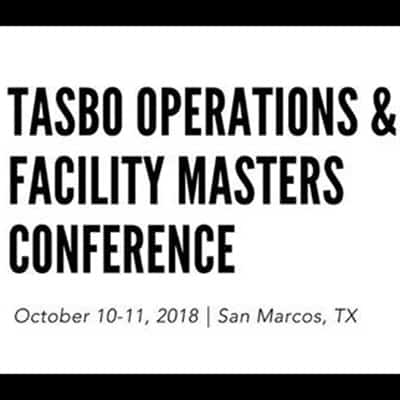 tasbo operations and facility masters conference