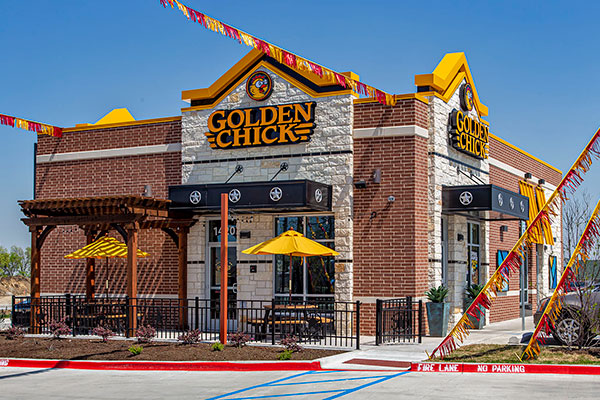 Golden Chick Saginaw modular building