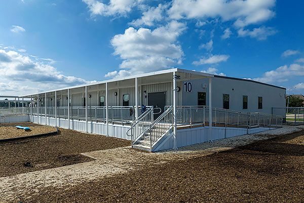 Klein ISD Flex School modular building