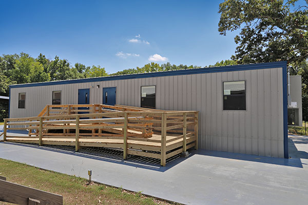 Martins Mill ISD portable classroom