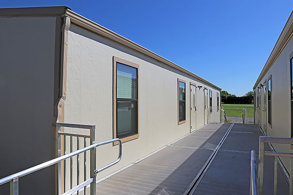 Prairie Queen Elementary School portable classrooms